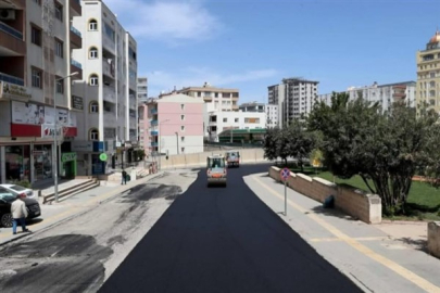 Mardin Büyükşehir'den asfalt çalışması