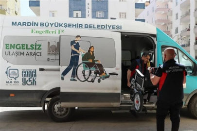 Mardin Büyükşehir'den engelli ve yaşlılara destek