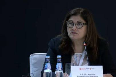 Bakan Şahin, Filistin ile Finlandiya arasındaki siyasi istişare oturumuna başkanlık etti