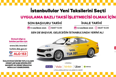 İstanbul’a 2.500 Yeni Taksi Geliyor: İlk Etapta 150 Plaka İhaleye Çıkıyor