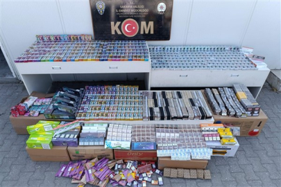Sakarya'da 1.2 Milyon TL'lik Kaçak Sigara ve Tütün Yakalandı!