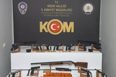 Niğde’de Ruhsatsız Silah Operasyonu: 16 Kişi Gözaltında