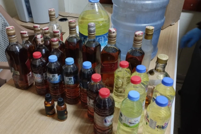 Niğde'de Sahte İçki Operasyonu: 1 Gözaltı