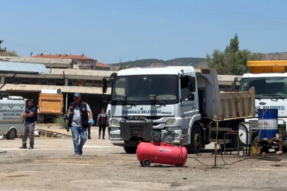 Kırıkkale Belediyesi'nde Köpük Tüpü Patladı: 1 Kişi Ağır Yaralandı