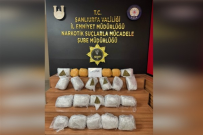 Şanlıurfa’da 25 kilo skunk ele geçirildi: 1 kişi tutuklandı