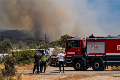 İzmir İtfaiyesi Yangınlarla Mücadele Etti: Gökdere'de Alevler Kontrol Altında