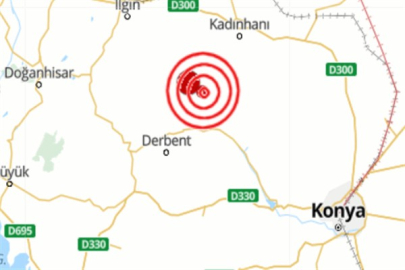 Konya’da 4,3 büyüklüğünde deprem!