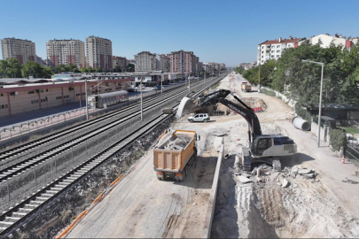 KONYARAY Banliyö Hattı’nda Çalışmalar Yüzde 54’e Ulaştı