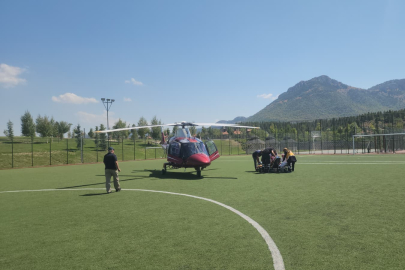 Seydişehir’de Felç Geçiren Hasta Ambulans Helikopterle Konya’ya Sevk Edildi