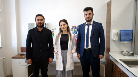 Gemerek Devlet Hastanesi'nde çocuk sağlığı ve hastalıkları uzmanı göreve başladı