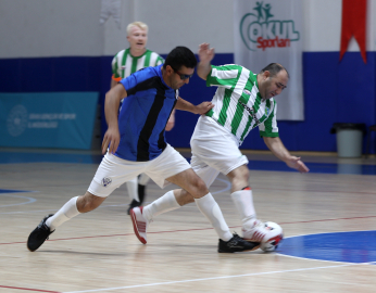 Sivas'ta Görme Engelliler Futsal Turnuvası düzenlendi