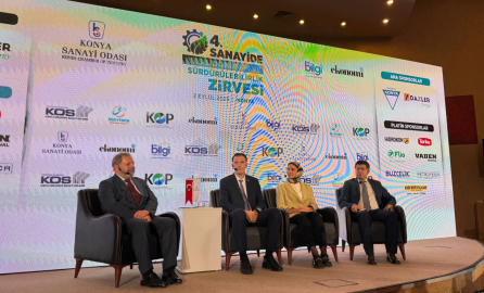 Konya'da Sanayide Yeşil Dönüşüm ve Sürdürülebilirlik Zirvesi yapıldı