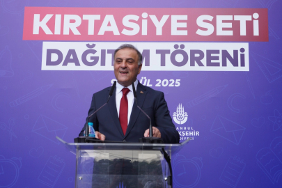 45 Bin Öğrenciye Kırtasiye Seti Dağıtımı Başladı
