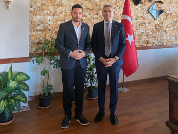 Beypazarı Kaymakamı Ünal Coşkun'a ziyaret