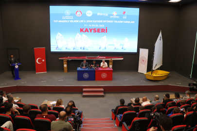 Kayseri'de düzenlenecek Yelken Ligi Yarışları'nın tanıtımı yapıldı