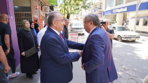 AK Parti Afyonkarahisar Milletvekili Yurdunuseven, Polatlı'da ziyaretlerde bulundu