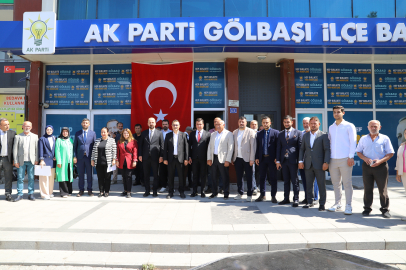 AK Parti milletvekilleri Dönmez ve Gökçek, Gölbaşı'nda "Türkiye Yüzyılı Buluşmaları"na katıldı