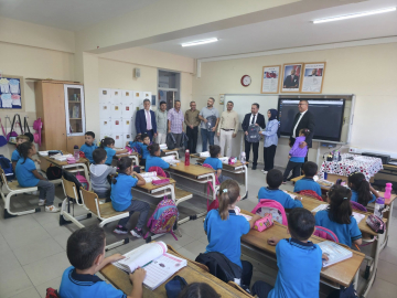 Aksaray TKDK'den köy okulu öğrencilerine ziyaret
