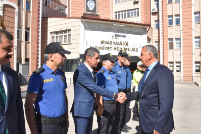 Sivas Emniyet Müdürü Alaağaçlı göreve başladı
