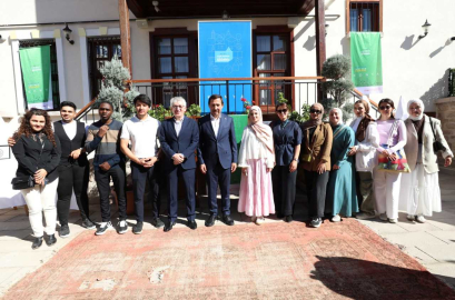 Konya'da "Geleneksel Türk Sanatları Öğrenci Sergisi" açıldı