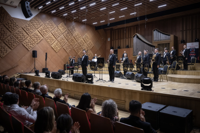 Ankara Kültür Yolu Festivali'nde Türk Armoni Yıldızları Orkestrası sahne aldı