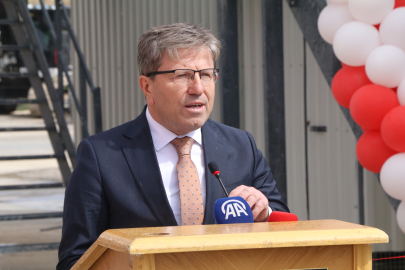 Çankırı'da Asfalt Plenti Tesisi ve Bitüm Depolama Havuzu'nun açılışı yapıldı